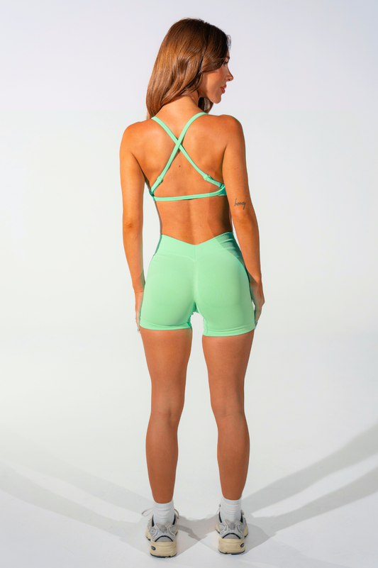 Club Athletica Sculptura Seamless Shorts Matcha Mint