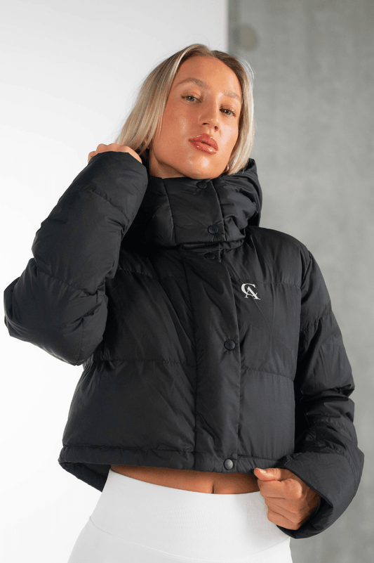 Classy Elegance Puffer Jacket 2.0 Black