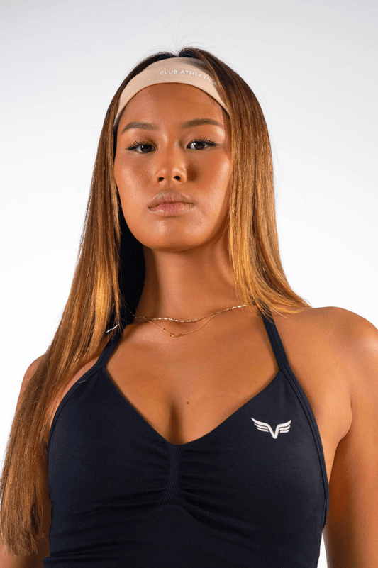 Pilates Princess Headbands Beige