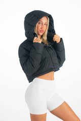 Classy Elegance Puffer Jacket 2.0 Black