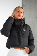 Classy Elegance Puffer Jacket 2.0 Black