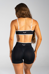 Club Athletica Impact Sculpt Seamless Shorts Onyx Black