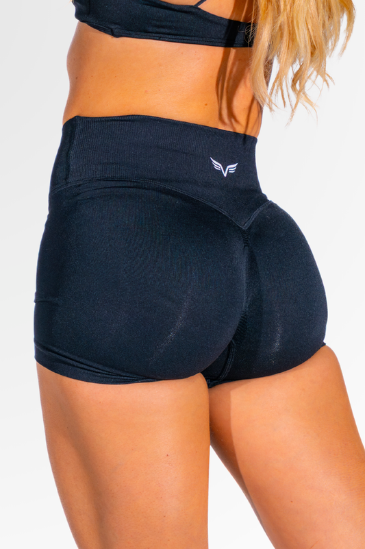 Club Athletica Amplify Seamless Shorts Black