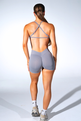 Club Athletica Sculptura Seamless Shorts Charcoal Mist