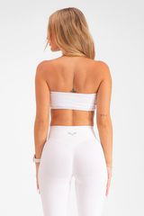 Club Athletica Amplify Seamless Flares White