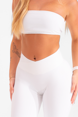 Club Athletica Amplify Seamless Flares White