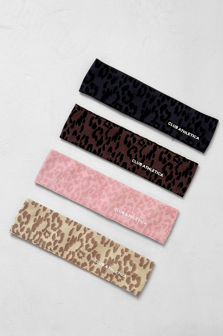 Pilates Princess Headband Beige Leopard