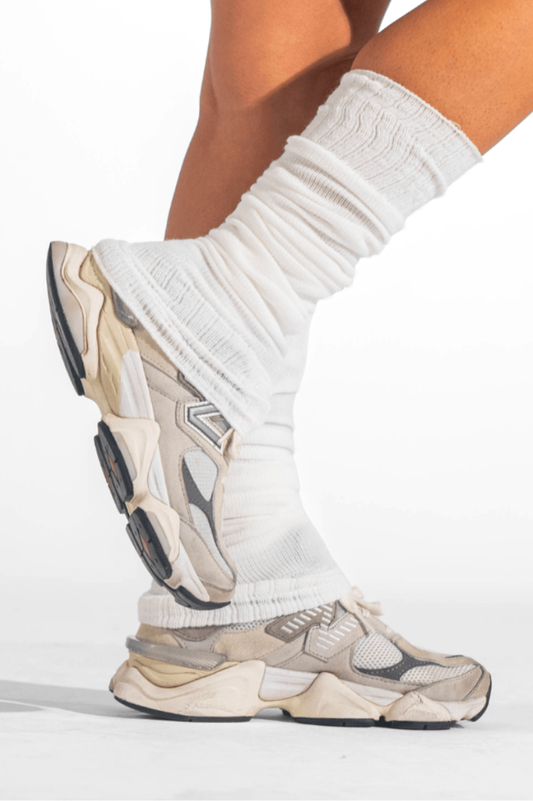 Leg Warmers White