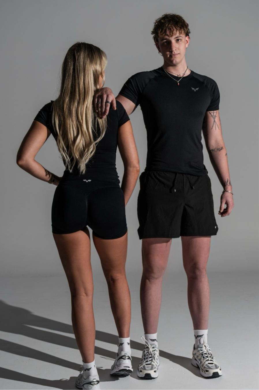 Mens Compression Tee Stealth Black