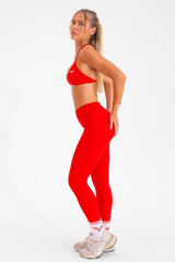 Club Athletica Flex Seamless Leggings Valentines Red