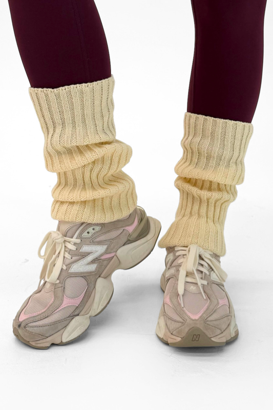 Leg Warmers Cream