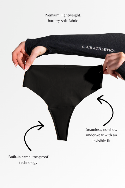 Anti-Camel Toe Underwear black