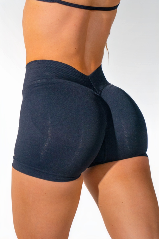Club Athletica Sculptura Seamless Shorts Onyx
