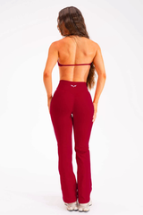 Club Athletica Amplify Seamless Flares Red