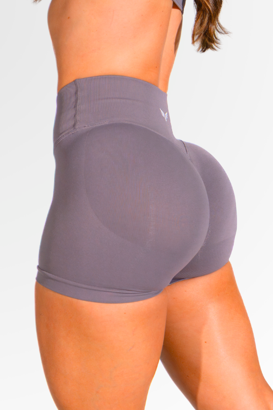 Club Athletica Amplify Seamless Shorts Grey Haze