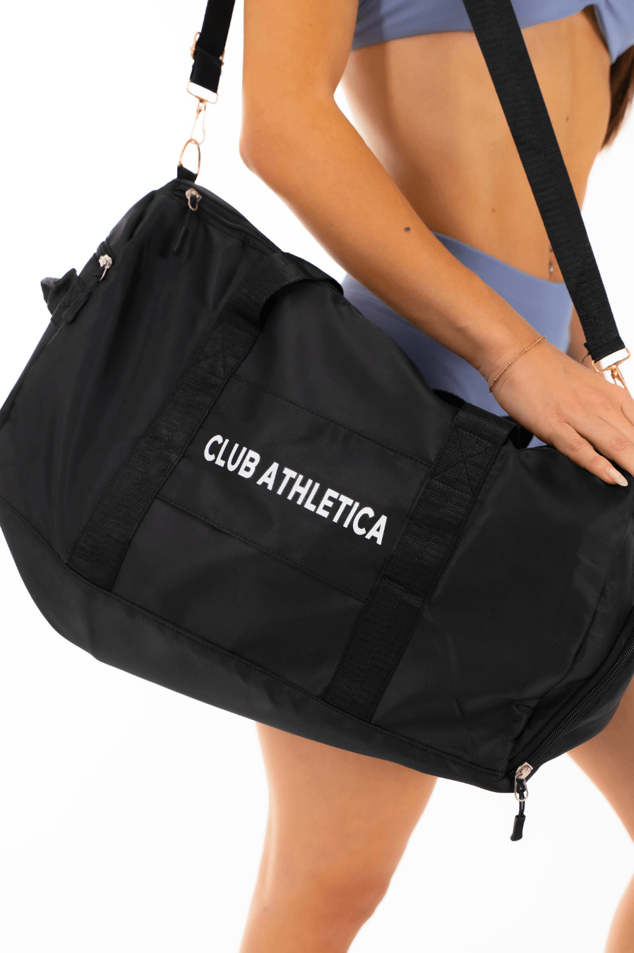 Club Athletica Classic Gym Bag Black