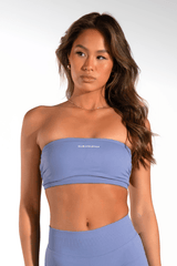 Club Athletica Flex Backless Bandeau Moonstone Blue