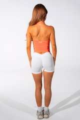 Club Athletica Flex Halter Tank Top Apricot