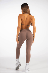 Club Athletica Flex Seamless Leggings Coffee Brown