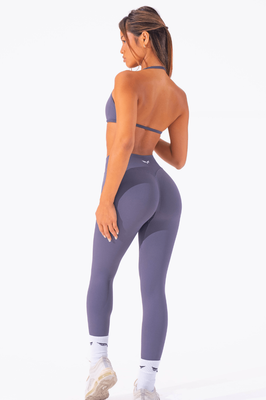 Club Athletica Flex Seamless Scrunch Leggings Graphite