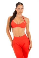 Club Athletica Flex Seamless Leggings Inferno Red