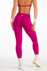 Club Athletica Flex Seamless Leggings Raspberry