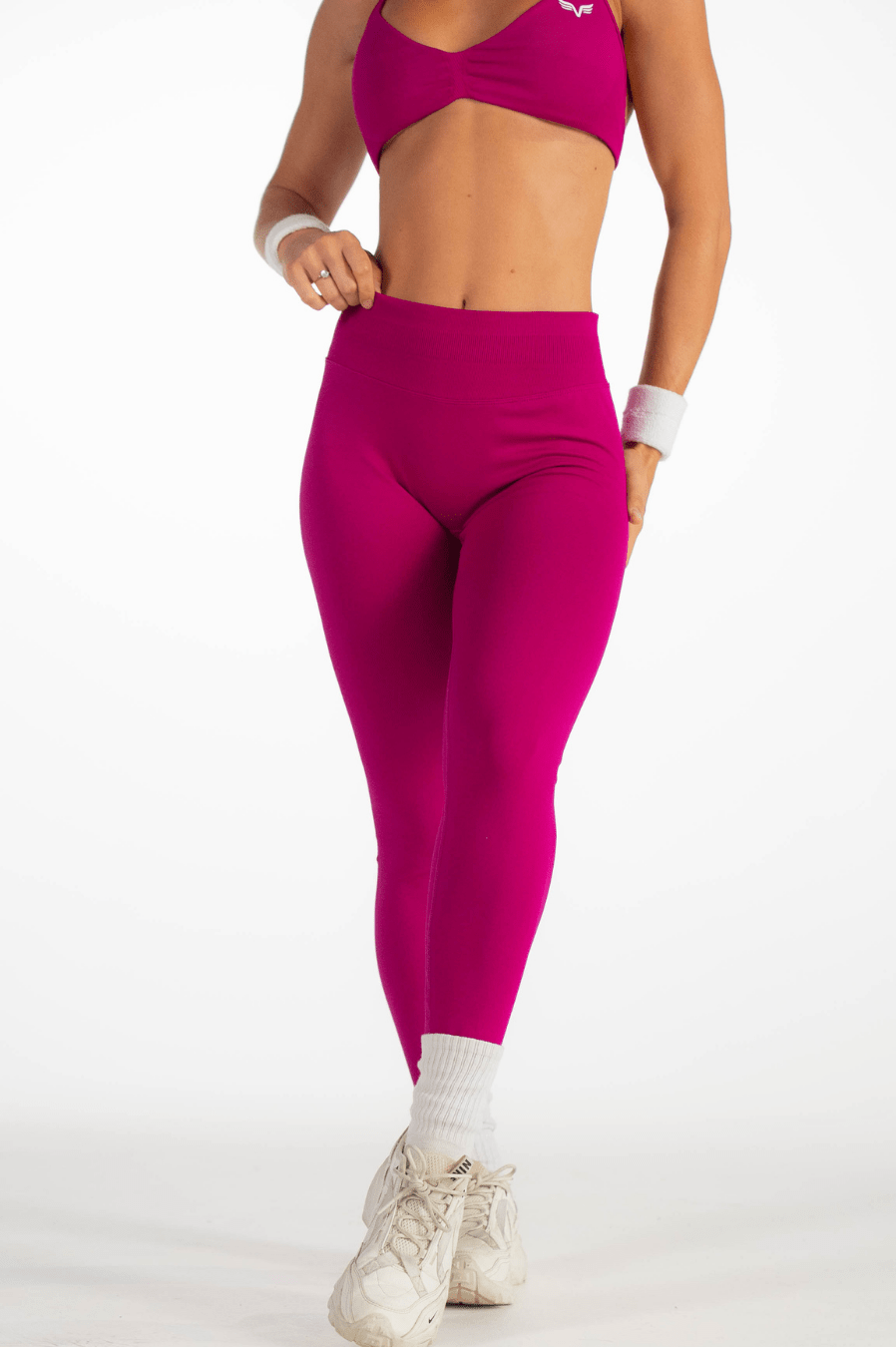Club Athletica Flex Seamless Leggings Raspberry