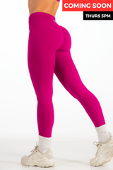 Club Athletica Flex Seamless Leggings Raspberry