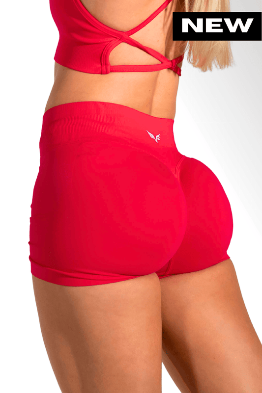 Club Athletica Flex Seamless Shorts Cherry Pink