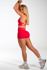 Club Athletica Flex Seamless Shorts Cherry Pink