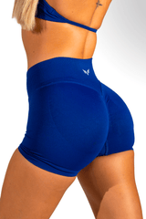 Club Athletica Flex Seamless Shorts Midnight Blue