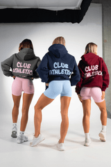 Club Athletica Oversized Hoodie Navy Blue