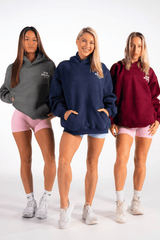 Club Athletica Oversized Hoodie Navy Blue