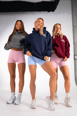 Club Athletica Oversized Hoodie Navy Blue