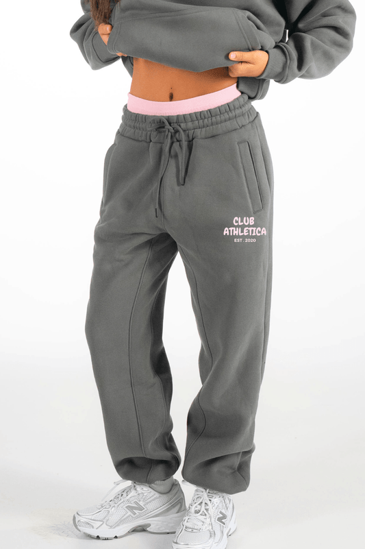 Club Athletica Oversized Sweatpants Gray