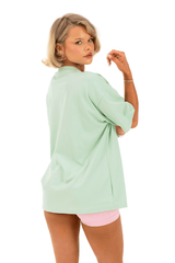 Club Athletica Oversized Tee Light Green
