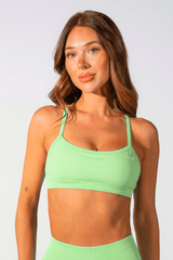 Club Athletica Sculptura Seamless Crop Top Matcha Mint
