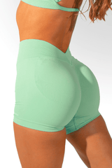 Club Athletica Sculptura Seamless Shorts Matcha Mint
