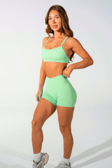 Club Athletica Sculptura Seamless Shorts Matcha Mint