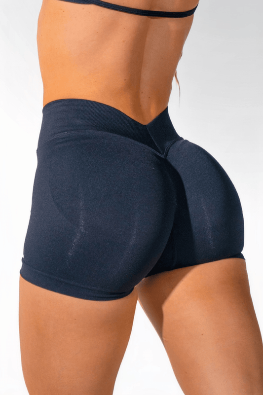 Club Athletica Sculptura Seamless Shorts Onyx