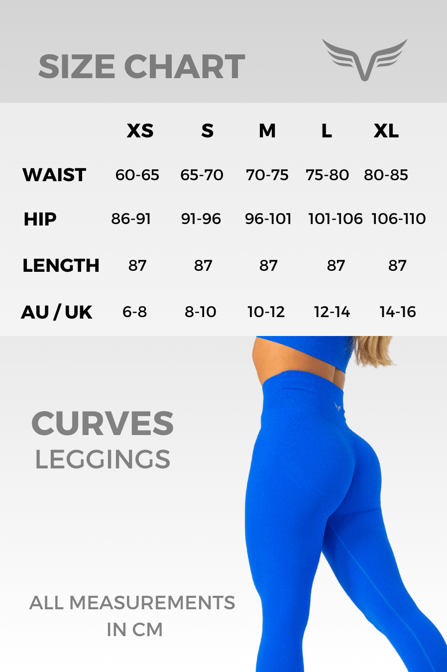 Curves Seamless Leggings - Club Athletica