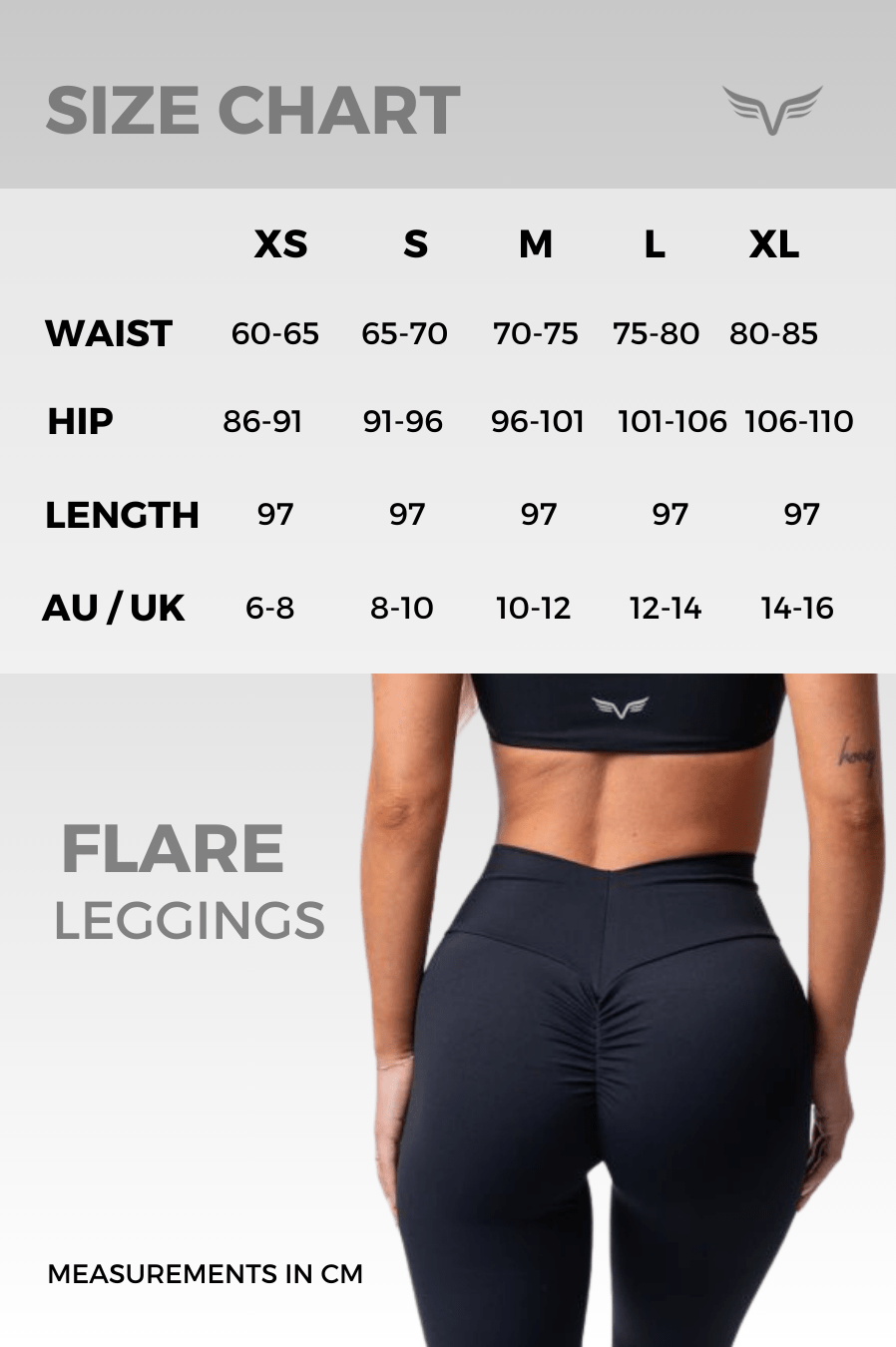 Paris Scrunch Flare Leggings - Club Athletica