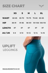 Uplift High-Waist Pocket Leggings - Club Athletica