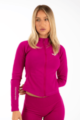 Flex Zippy Sculpt Jacket Raspberry