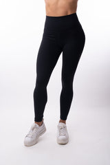 Scrunch Bum Leggings | High Waist Leggings | Black Leggings | Seamless Leggings | love athletica - Club Athletica