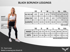 Scrunch Bum Leggings | High Waist Leggings | Black Leggings | Seamless Leggings | love athletica - Club Athletica